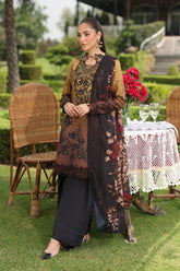 3-PC Unstitched Embroidered Lawn Lifestyle By Rang Rasiya | Hooria